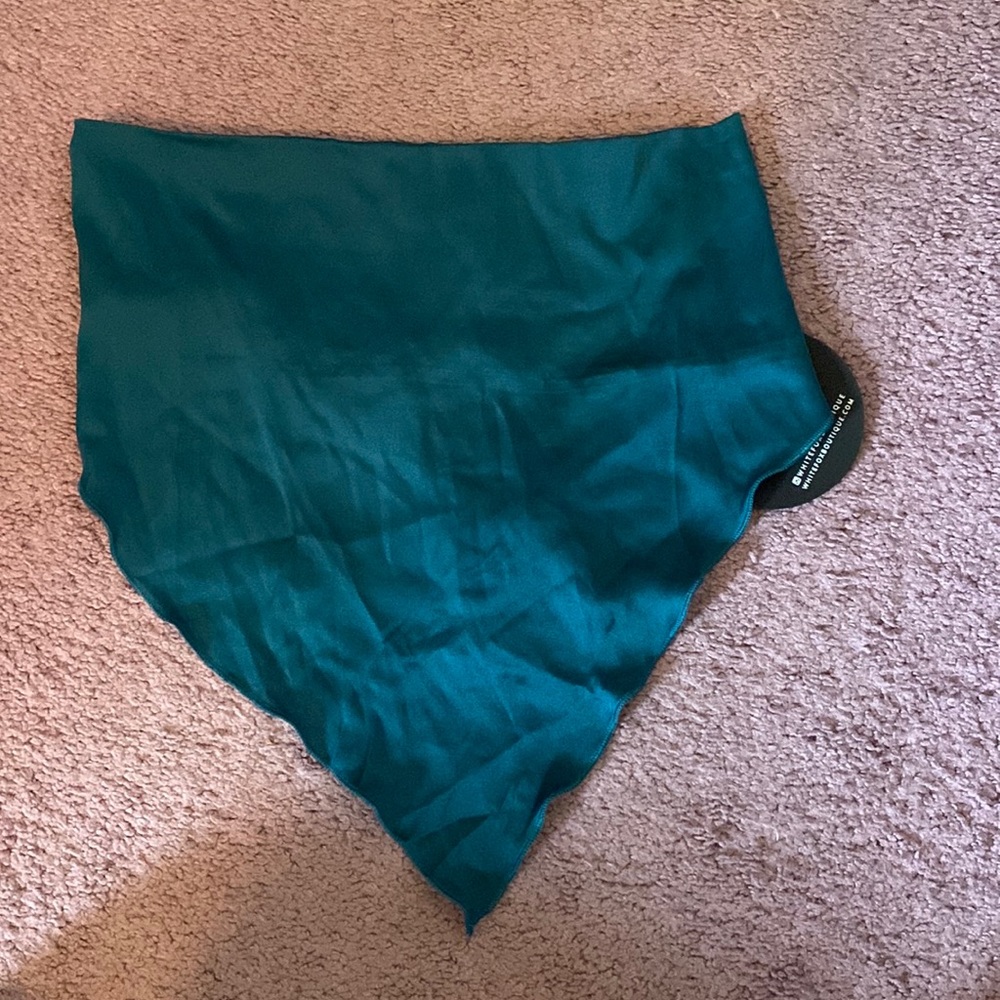 Scarf crop top